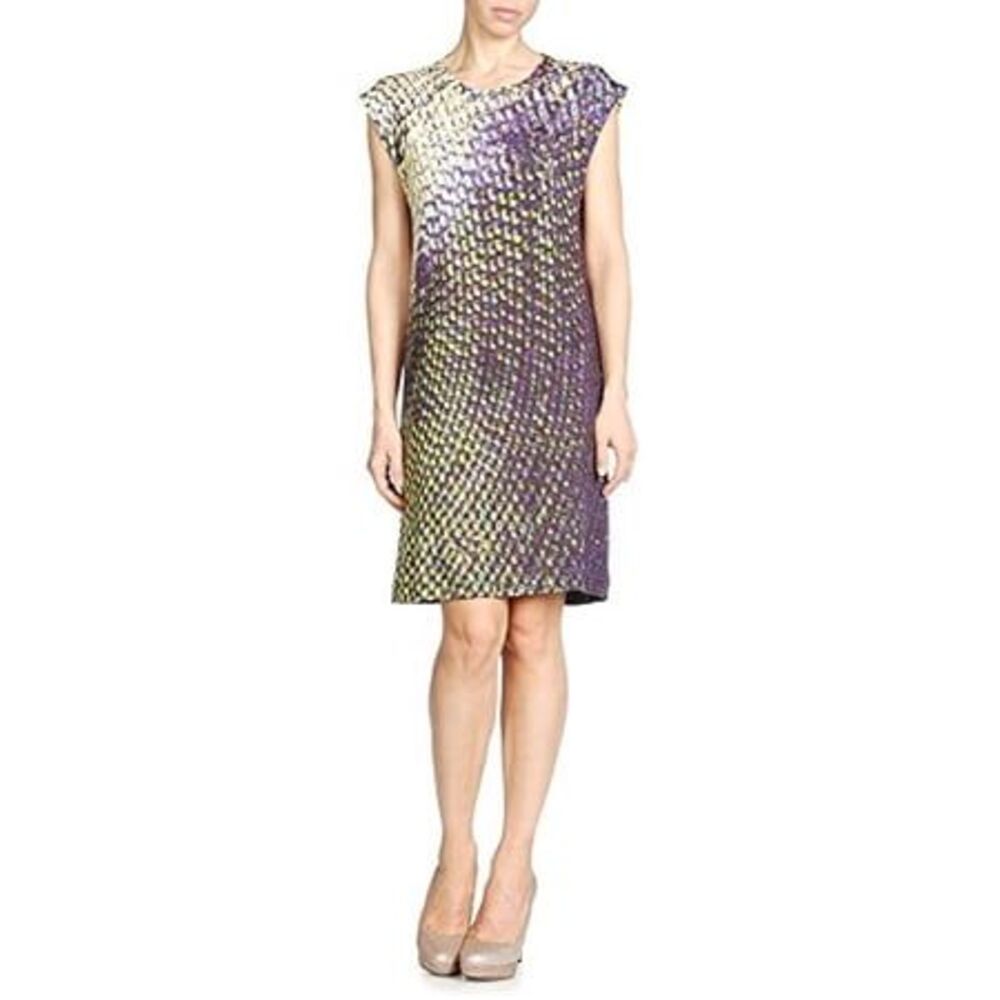 Diesel Women's D-LYDY-D Dresses Blue Multi XS